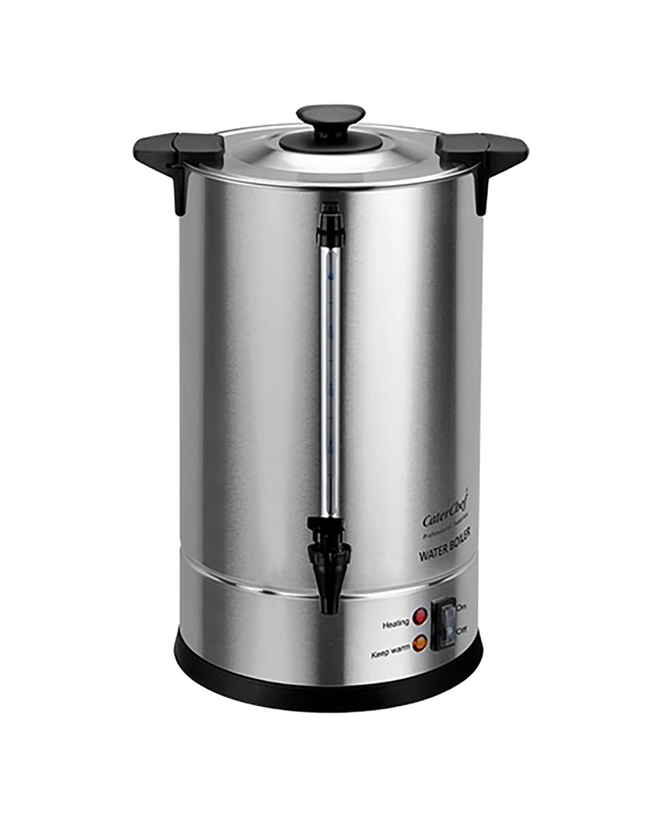 Waterkoker - H 42.5 CM - 2.7 KG - Ø33 CM - 220 - 240 V - 1650 W - RVS - 15 Liter - Caterchef - 688192