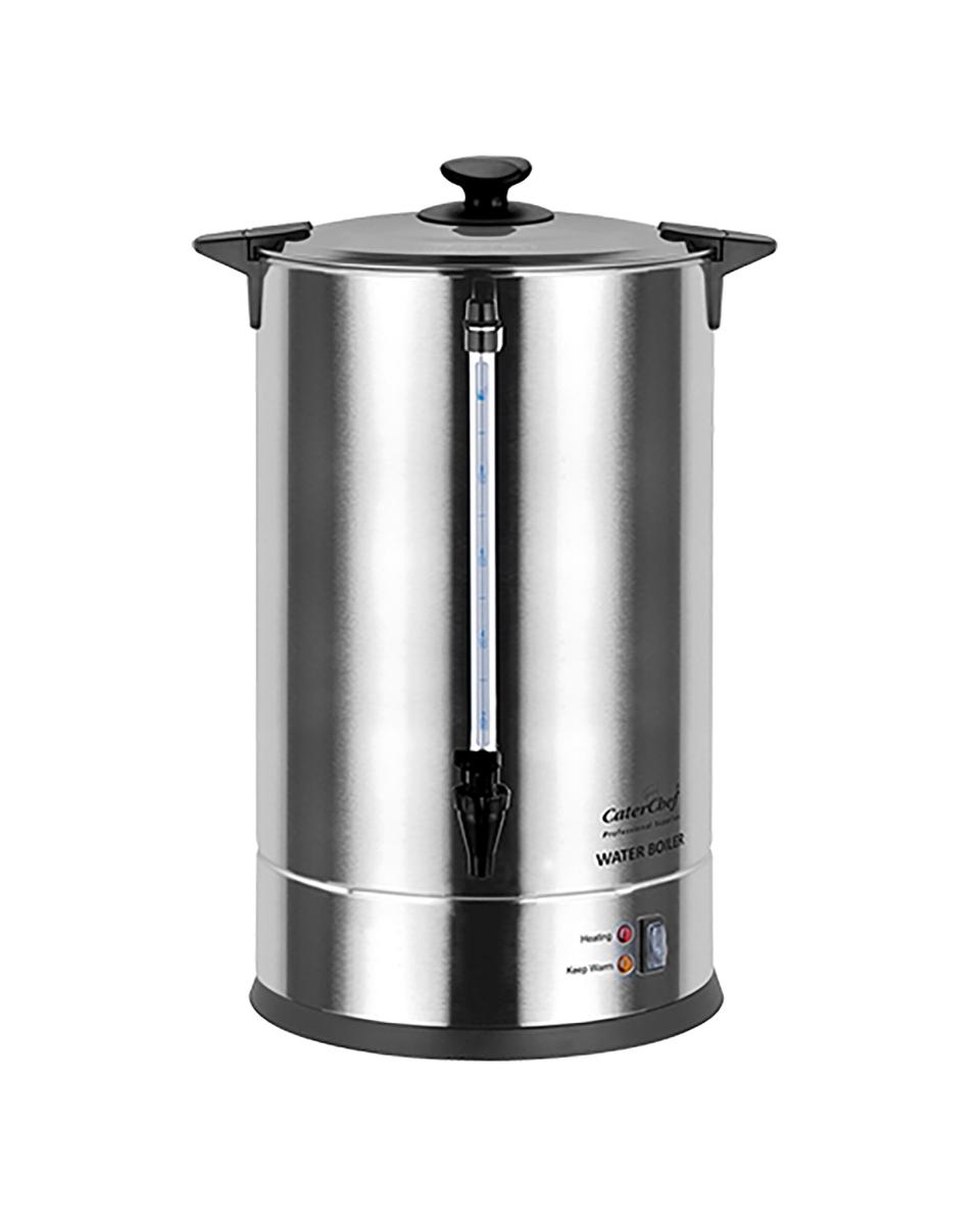 Waterkoker - H 64 CM - 5.2 KG - Ø33 CM - 220 - 240 V - 2800 W - RVS - 21 Liter - Caterchef - 688193