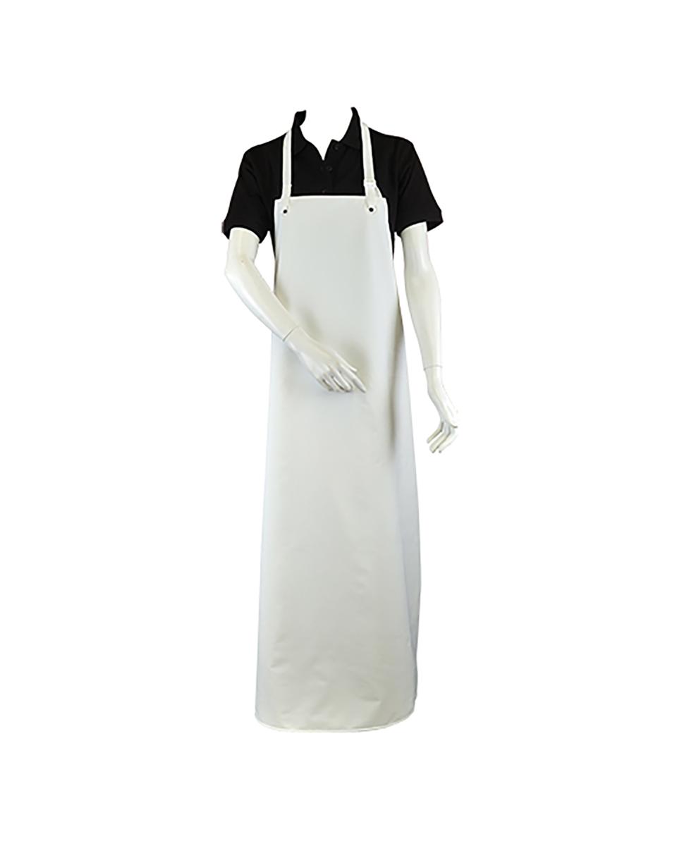 Afwasschort - 85 CM - 0.23 KG - 110 CM - Polyester (Pye) - Wit - 806005