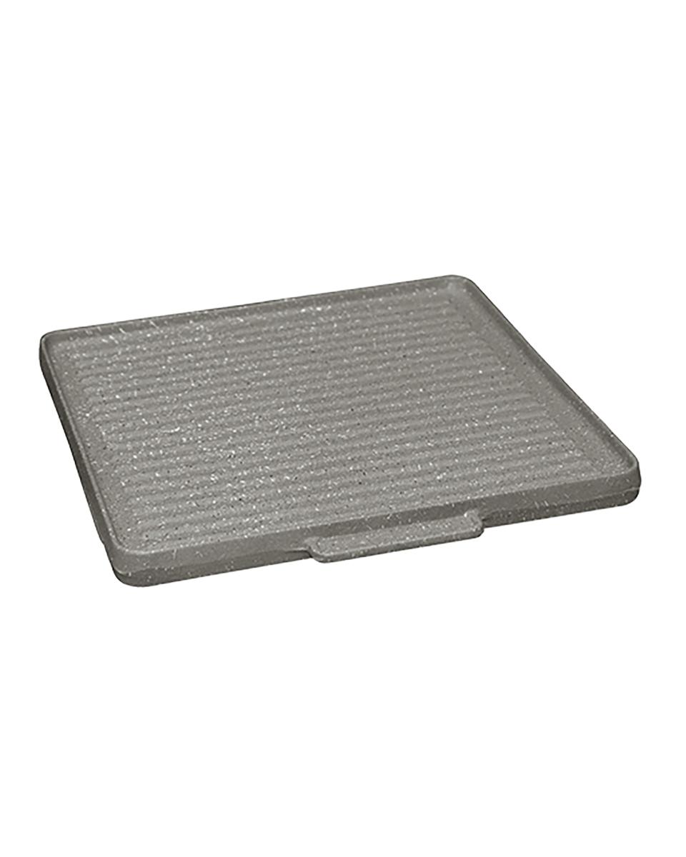 Grillplaat - 40 x 40 CM - 7.7 KG - Gietijzer - 927013