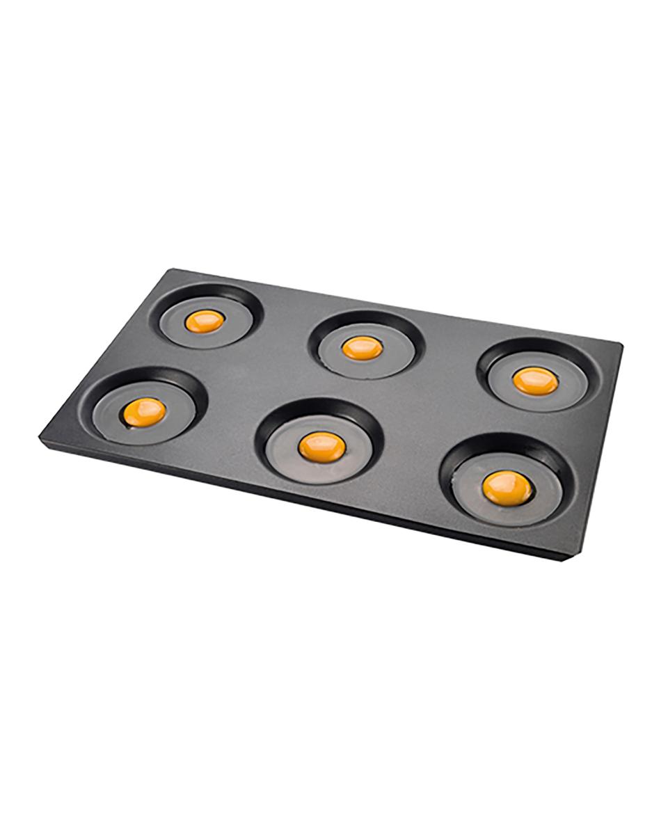 Bakplaat - 1/1 GN - H 1.6 x 53 x 32.5 CM - Aluminium - 720207