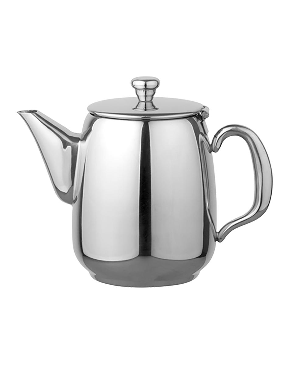 Koffiepot - H 13 CM - 0.35 KG - Ø10 CM - RVS 18/10 - 0.5 Liter - 635008