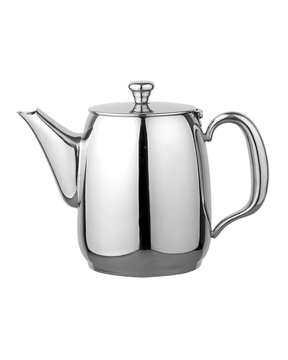 Koffiepot - H 15 CM - 0.54 KG - Ø12 CM - RVS 18/10 - 1 Liter - 635009