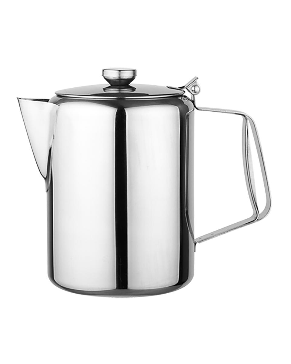 Koffiepot - H 19 CM - 0.56 KG - Ø13 CM - RVS - 2 Liter - 861011