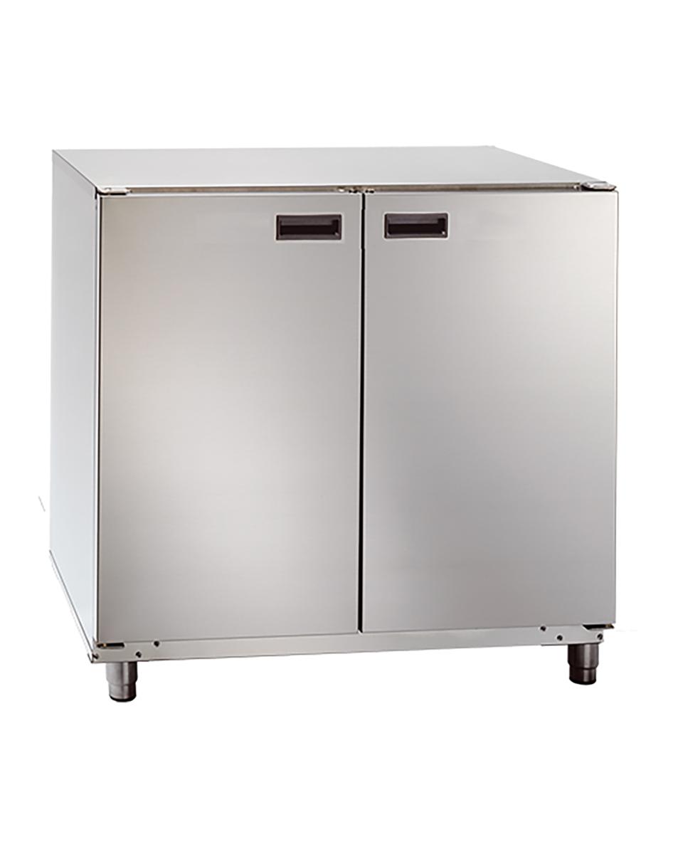 Warmhoudkast - H 77.2 x 75 x 68 CM - 43 KG - 220 - 240 V - 1200 W - RVS - 596765