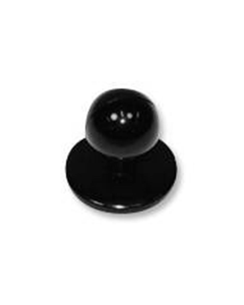 Studknoppen - 20 stuks - Zwart - Chaud Devant - 73616