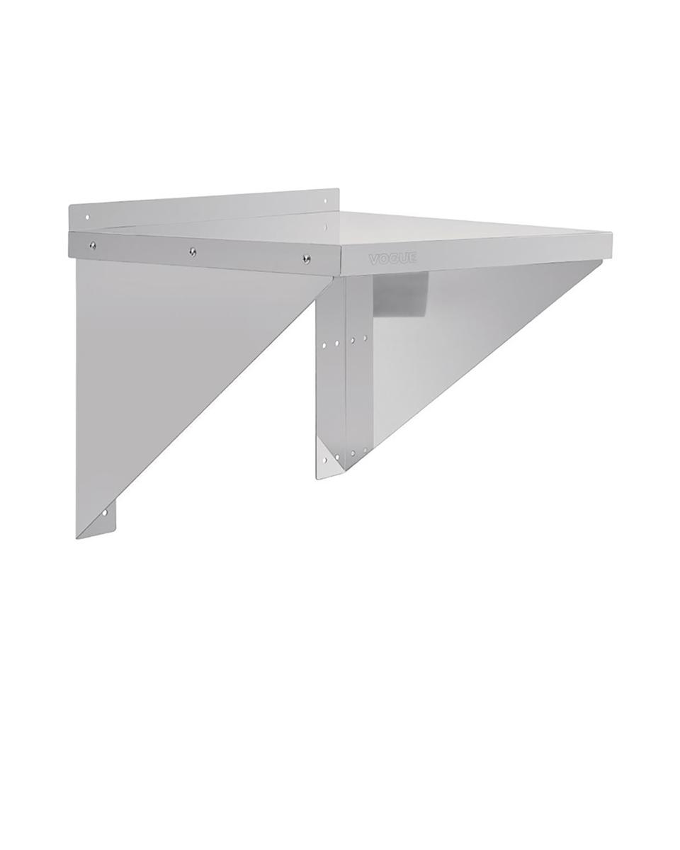 Magnetron wandplank - H 49 x 56 x 46 CM - RVS - Vogue - CD550