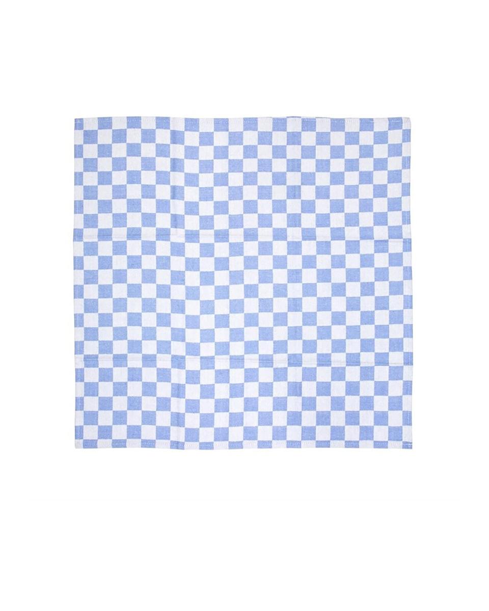Theedoek - Blauw - 66 x 66 CM - Katoen - Vogue - E578