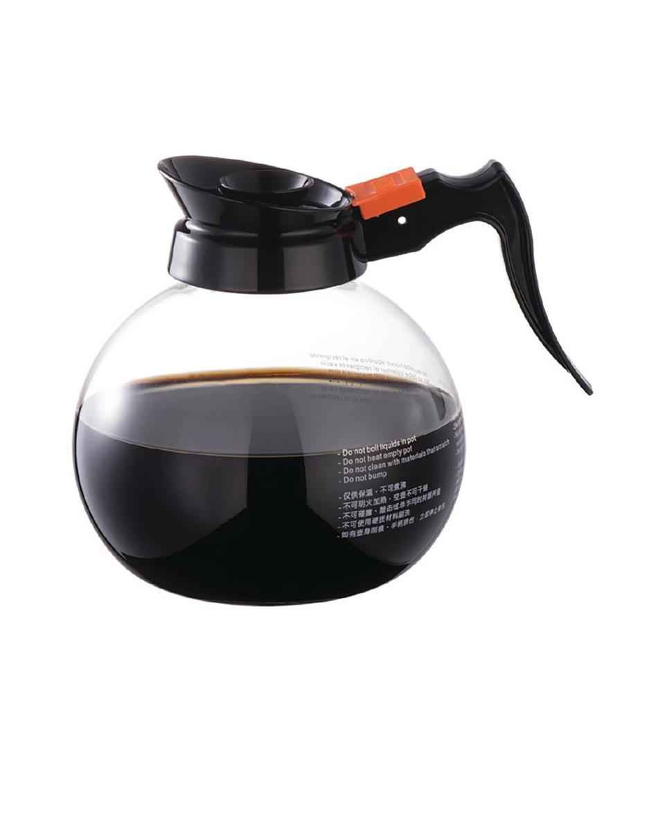 Koffiekan - 1.8 Liter - H 11.75 x 9.15 x 9.6 CM - Glas - D821