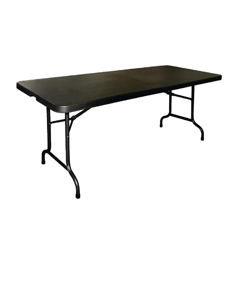 Inklapbare tafel - Crme - H 73.5 x 182.9 x 76.2 CM - Polyethyleen/Staal - Bolero - CB518