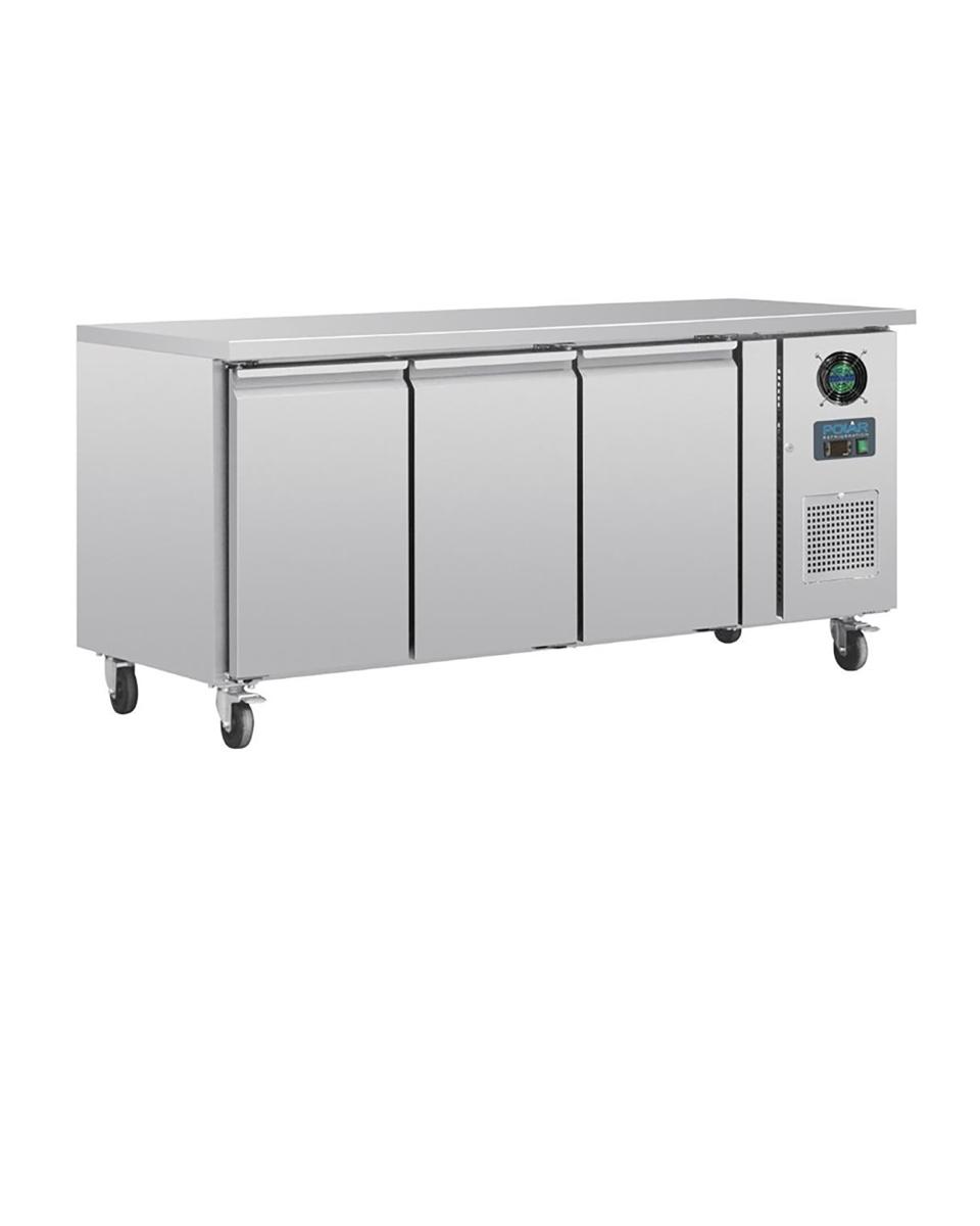 Vrieswerkbank - 417 Liter - 3 deurs - H 86 x 179.5 x 70 CM - 230 V - Polar - G600