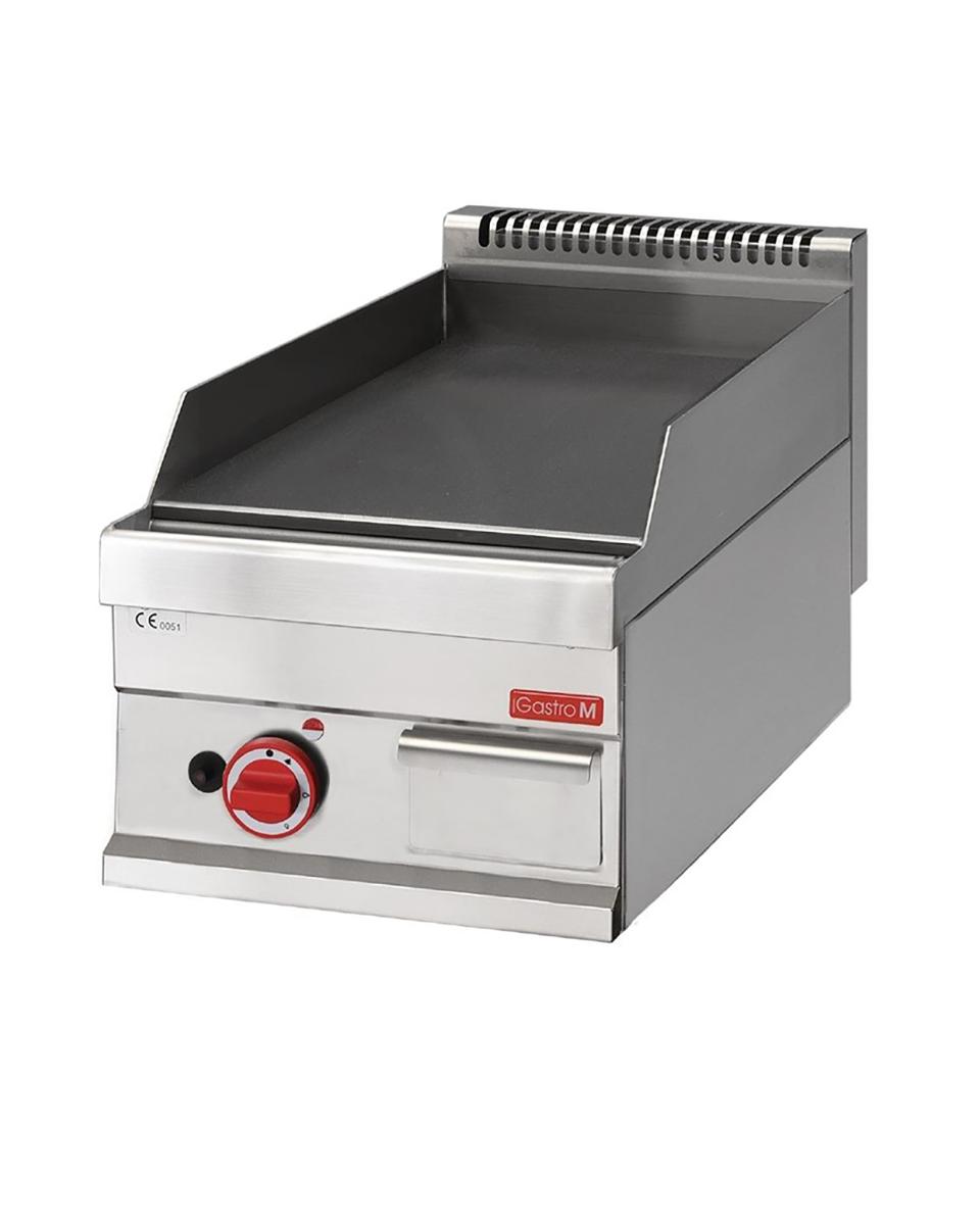 Bakplaat - 650 Line - Gas - H 28 x 40 x 65 CM - 5.7 kW - RVS - Gastro M - GL917
