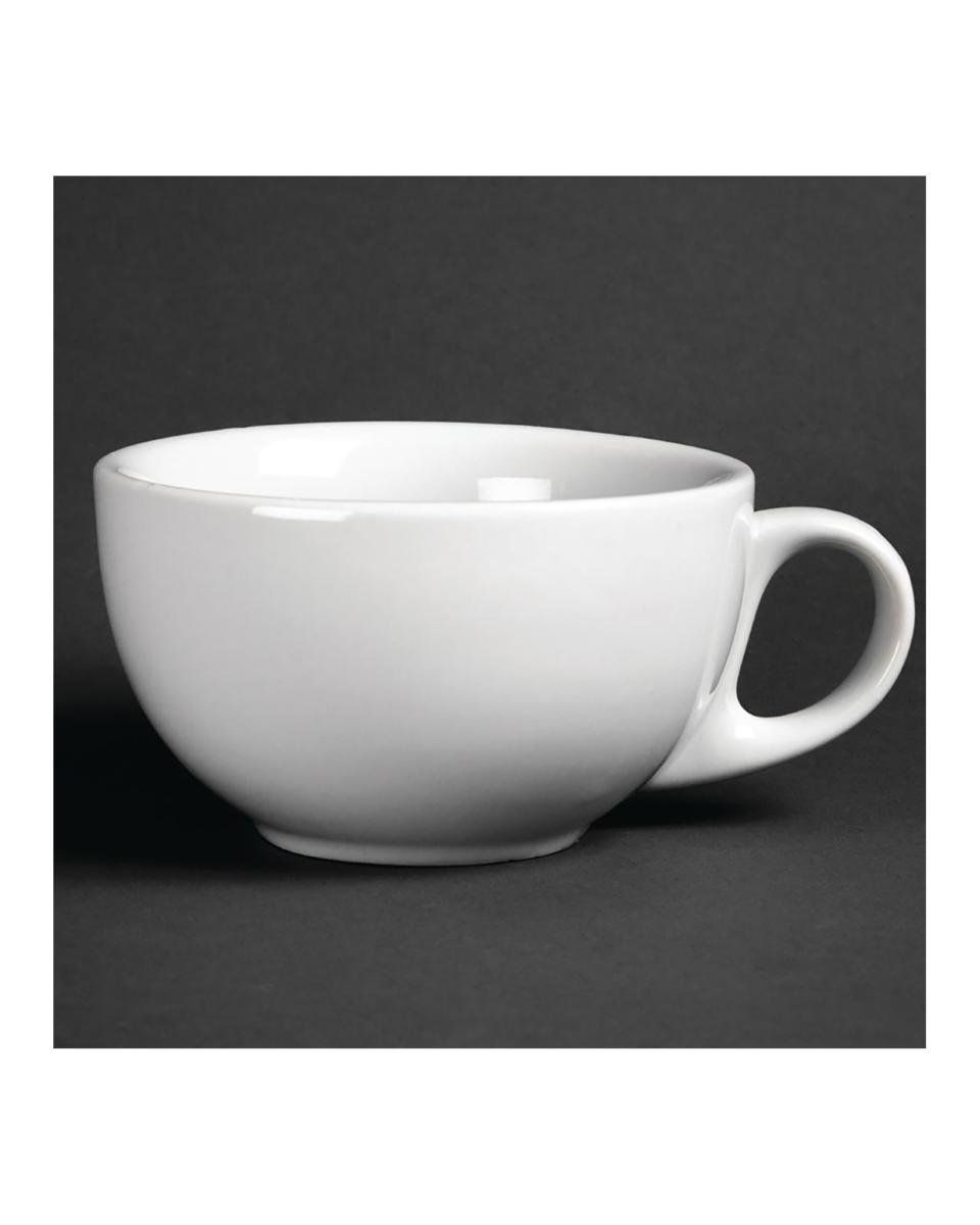 Cappuccinokop - 28.5 CL - 12 stuks - H 6.4 x 14.2 x 11 CM - Porselein - Olympia - GG870