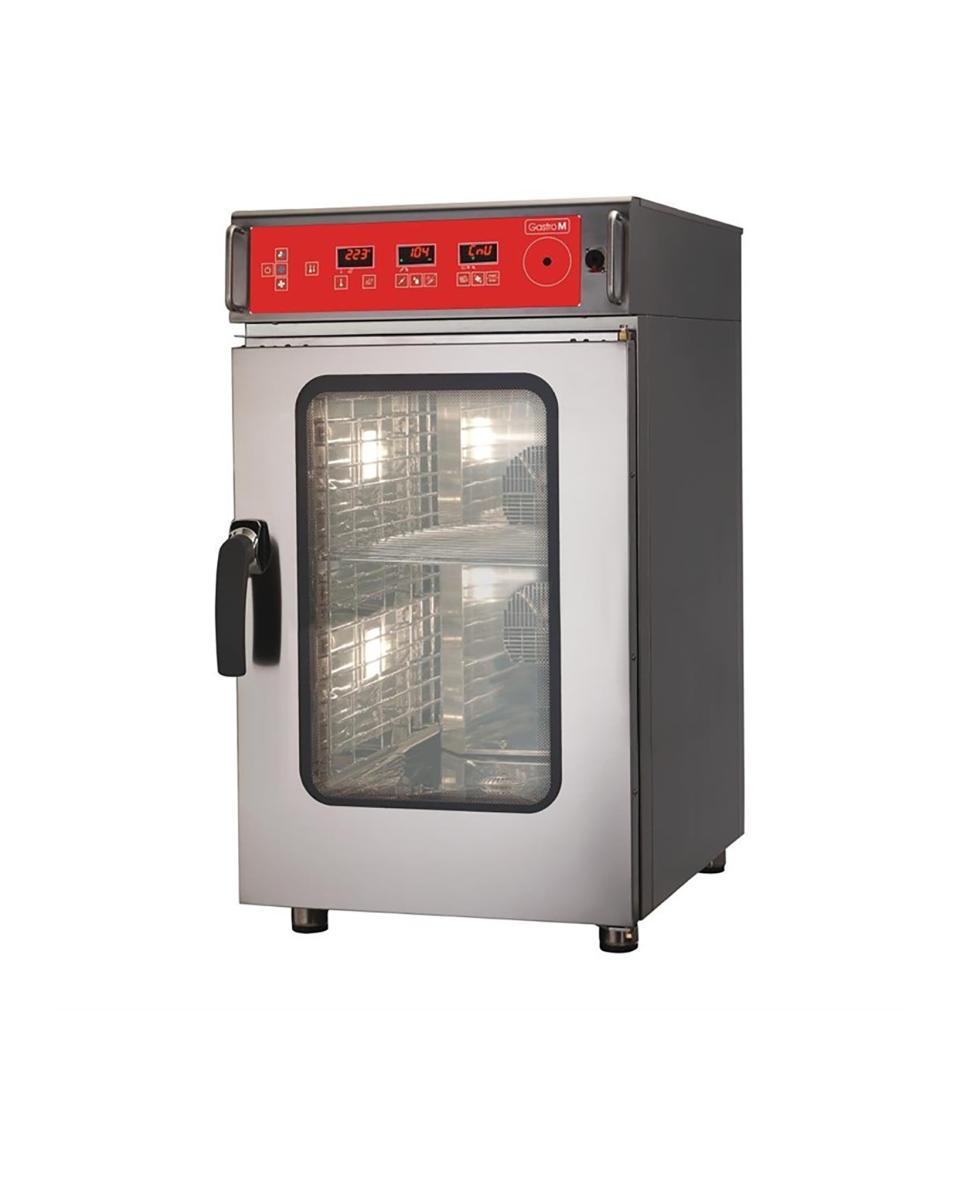 Combisteamer - 10 x 1/1 GN - Reinigingssysteem - H 101 x 51.7 x 82 CM - RVS - Gastro M - DS471