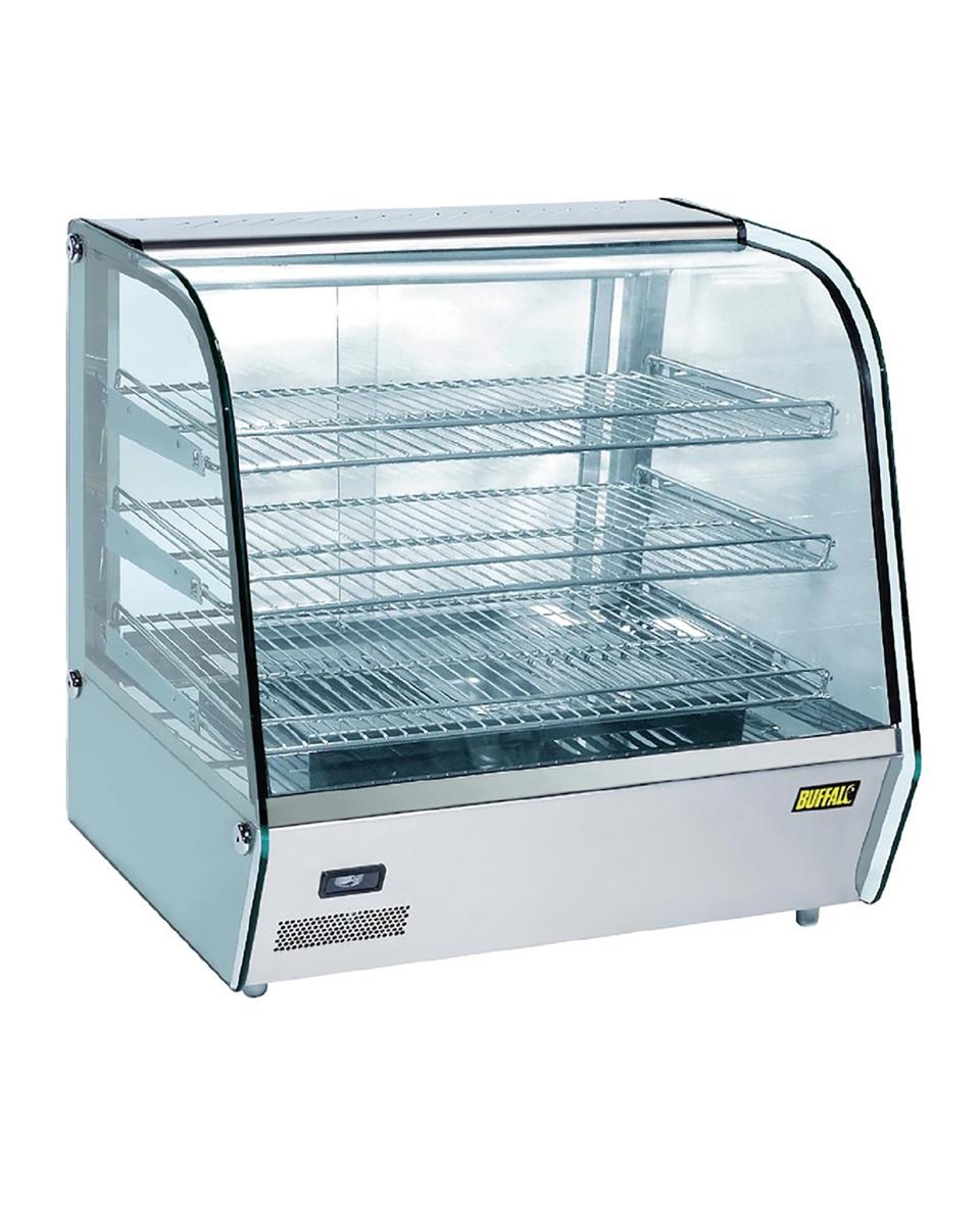 Warmhoudvitrine - 120 Liter - H 67 x 68.7 x 56.8 CM - 230 V - Buffalo - CD231