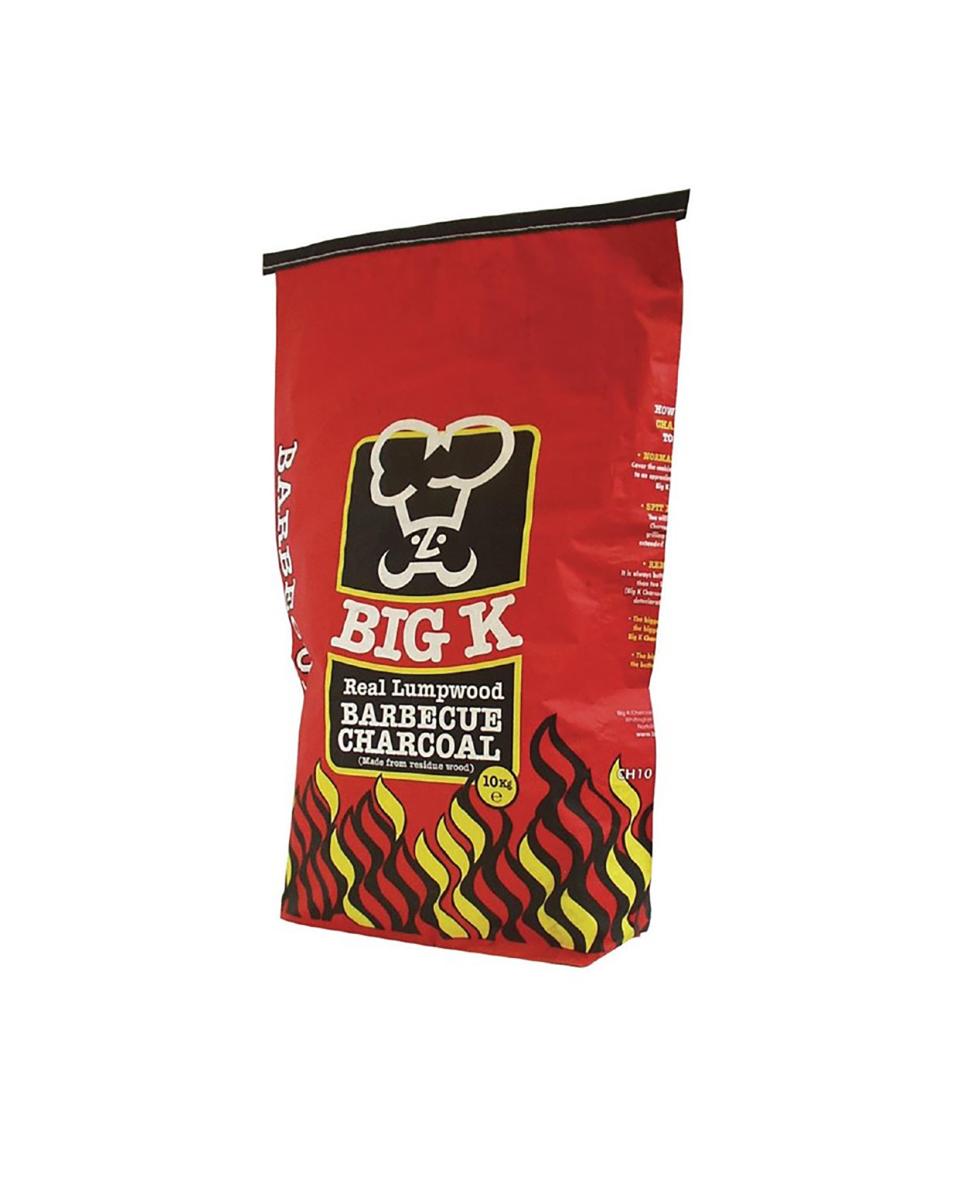 Houtskool - 10 KG - H 64 x 31 x 13 CM - Big K - CM826