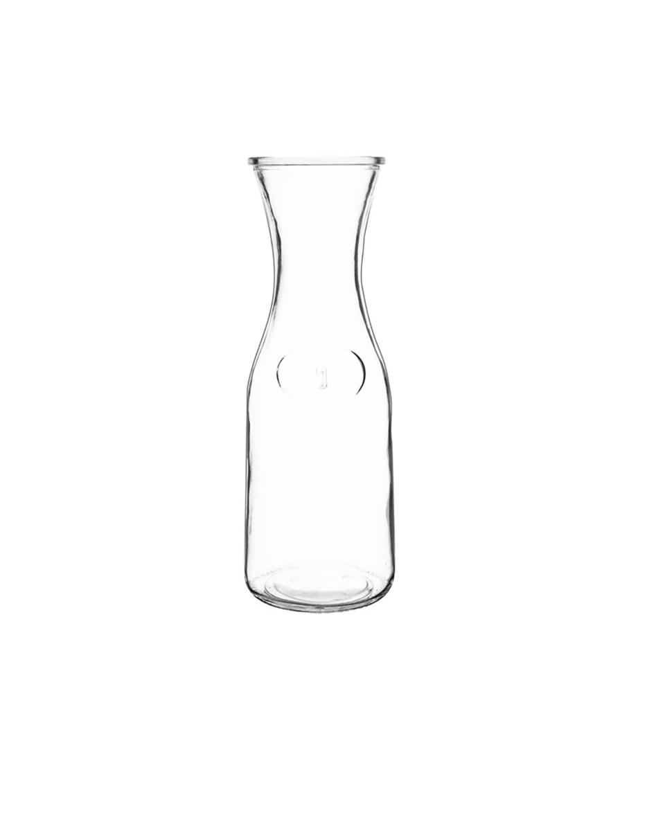 Karaf - 1 Liter - 6 stuks - H 27.5 CM - Glas - Olympia - GG928