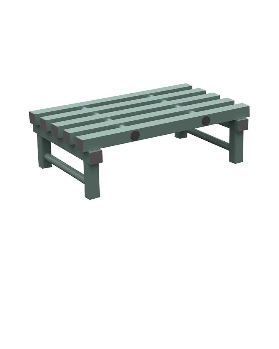 Vlonder stelling - H 25 x 80 x 50 CM - Kunststof - Jackstack by Rea - GR930