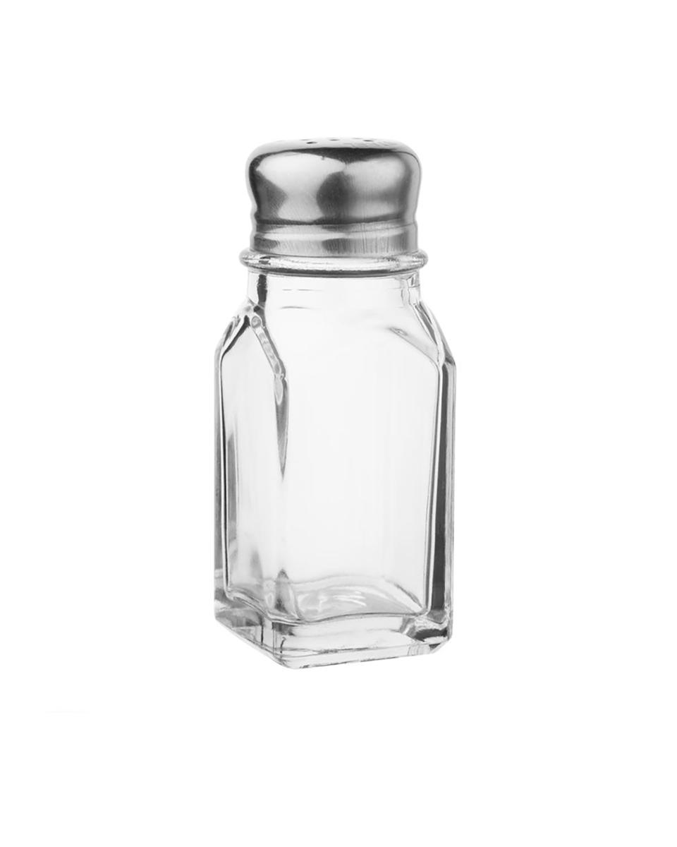Zout- & peperstrooiers - 0.06 Liter - 12 stuks - Ø 4 x H 10 CM - Glas - Olympia - CE326
