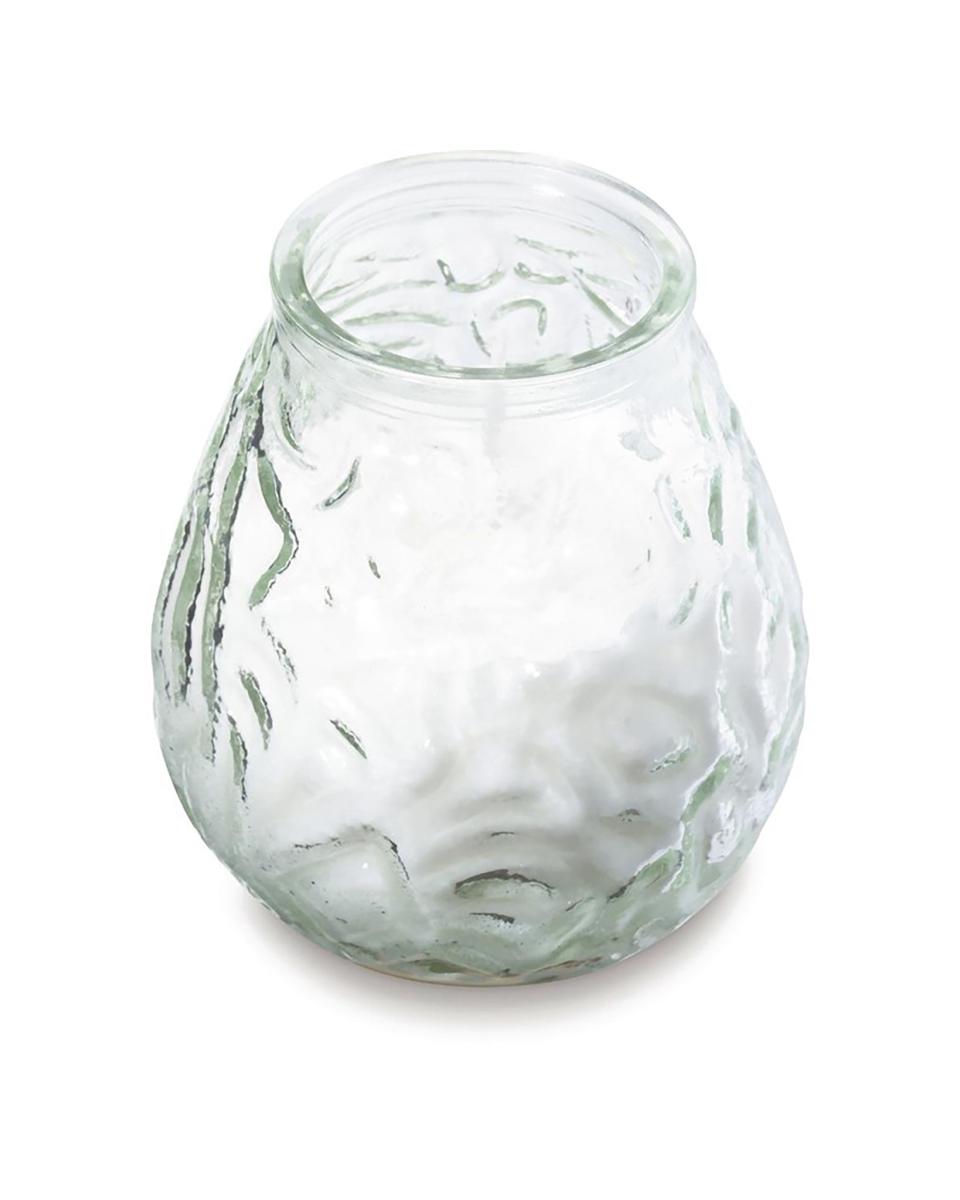 Kaarsen - 75 uur - 12 stuks - Ø 10 x H 10.5 CM - Glas/Was - Bolsius - GH627