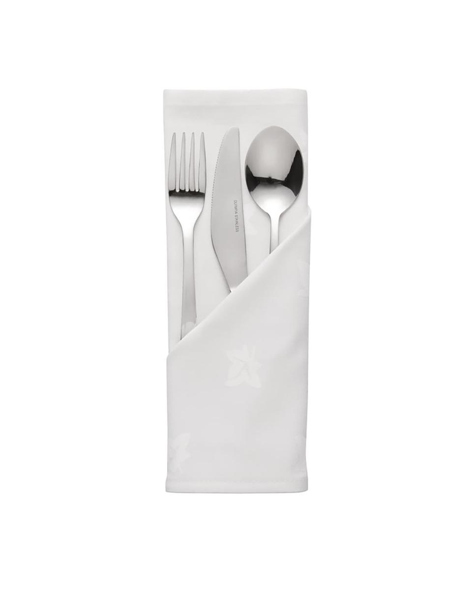 Servetten - 10 stuks - Wit - 55 x 55 CM - Katoen - Mitre Luxury - HB557