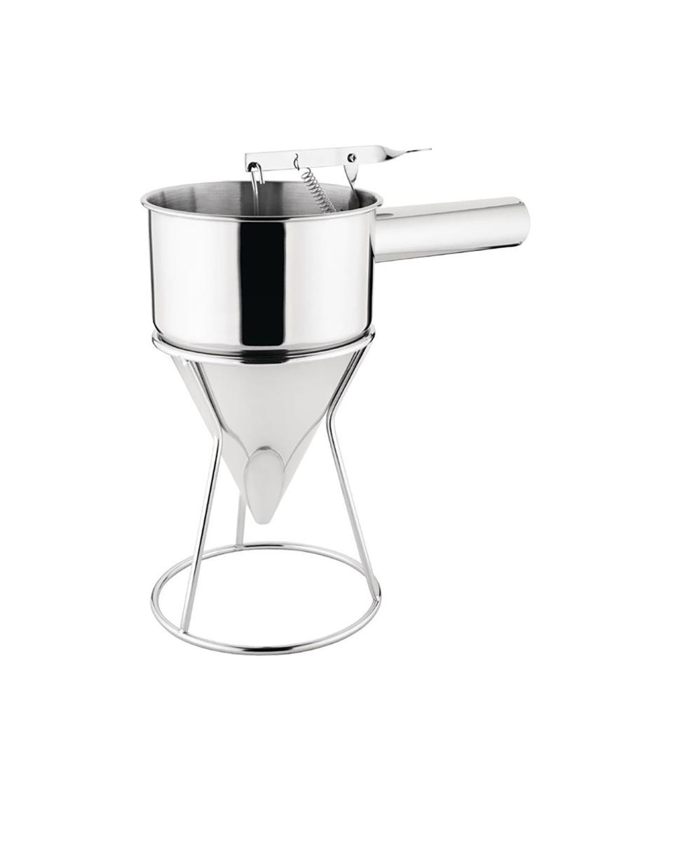 Trechter - Ø 13.5 x H 21 x 26 CM - RVS - Vogue - GG759
