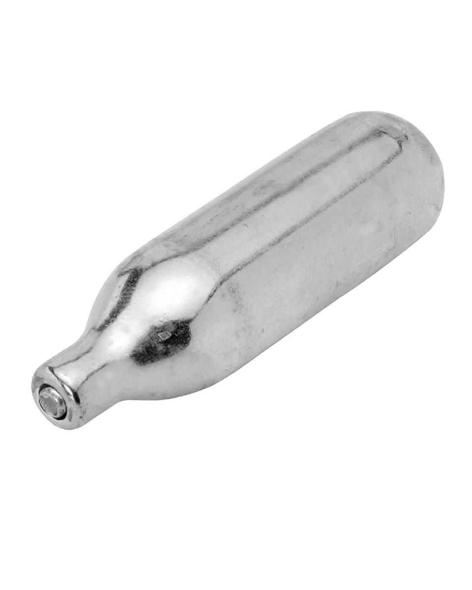 Slagroompatronen - 50 stuks - Ø 1.7 x H 6.5 CM - Staal - Vogue - CB163