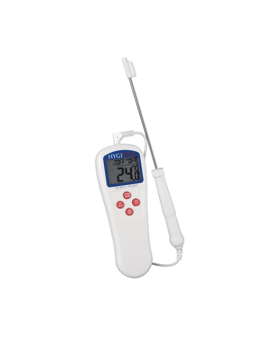 Thermometer - Digitaal - 6 x 1.9 x 16.3 CM - Hygiplas - GG748