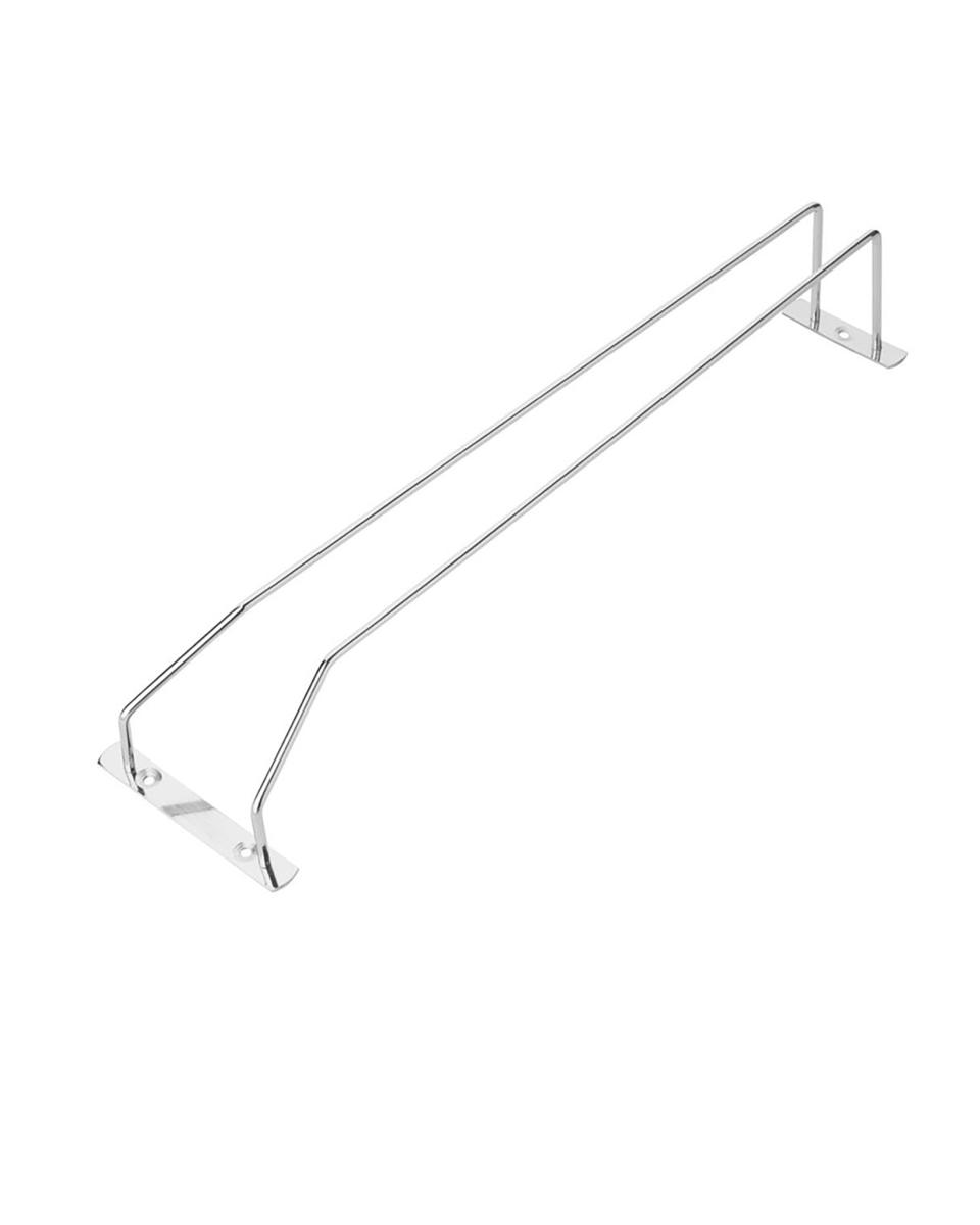 Glazenrek - Bruin - H 6.8 x 40.5 x 10.5 CM - Metaal - Olympia - CE307
