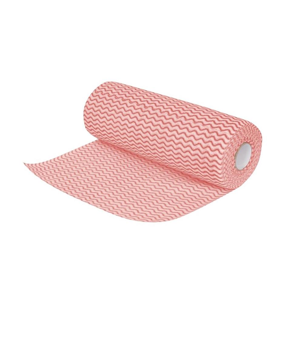 Doekjes - 100 stuks - Rood - H 25 x 33 CM - Jantex - CS805