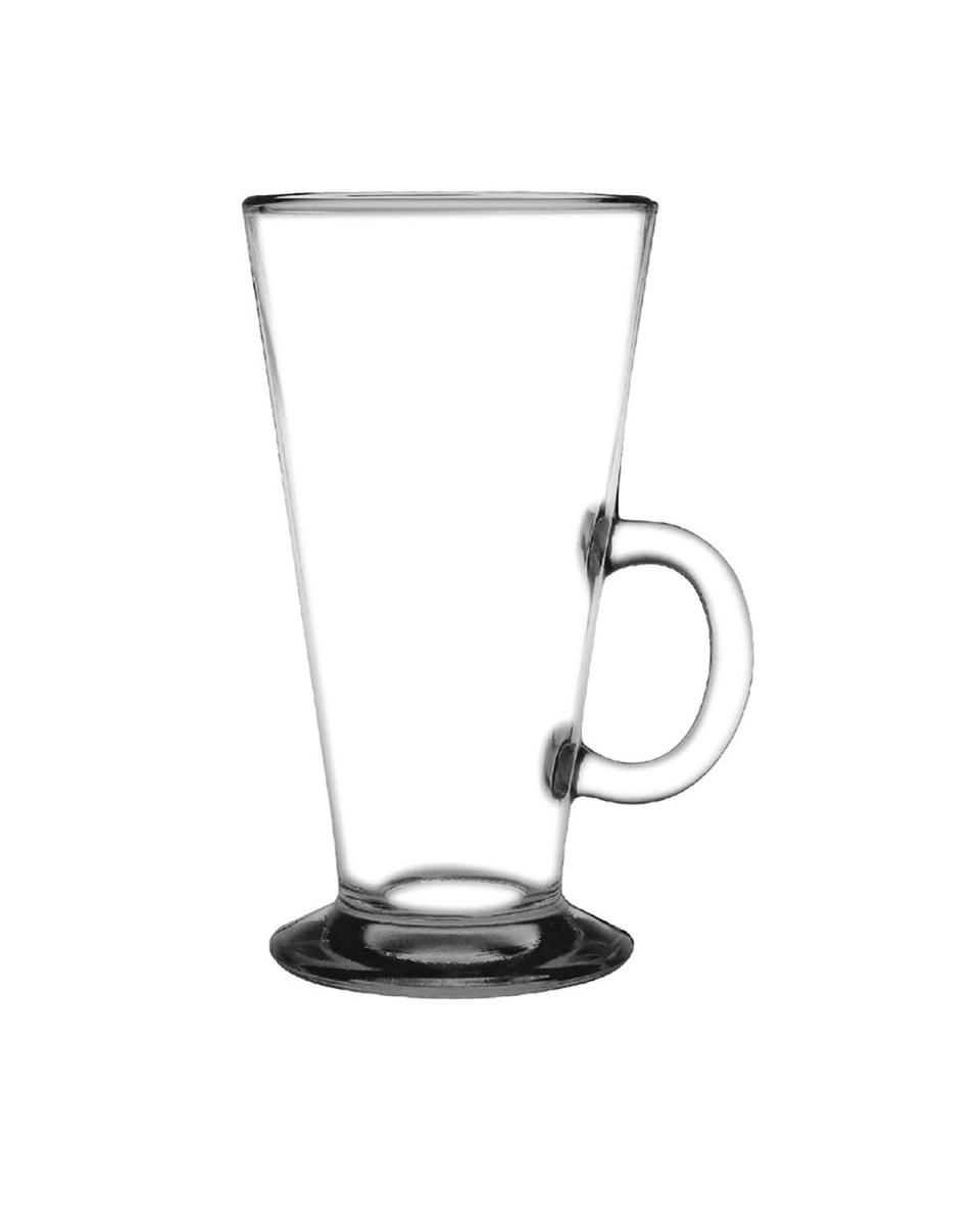 Latteglas - 28.5 CL - 12 stuks - Ø 8 x H 15 CM - Olympia - GF929