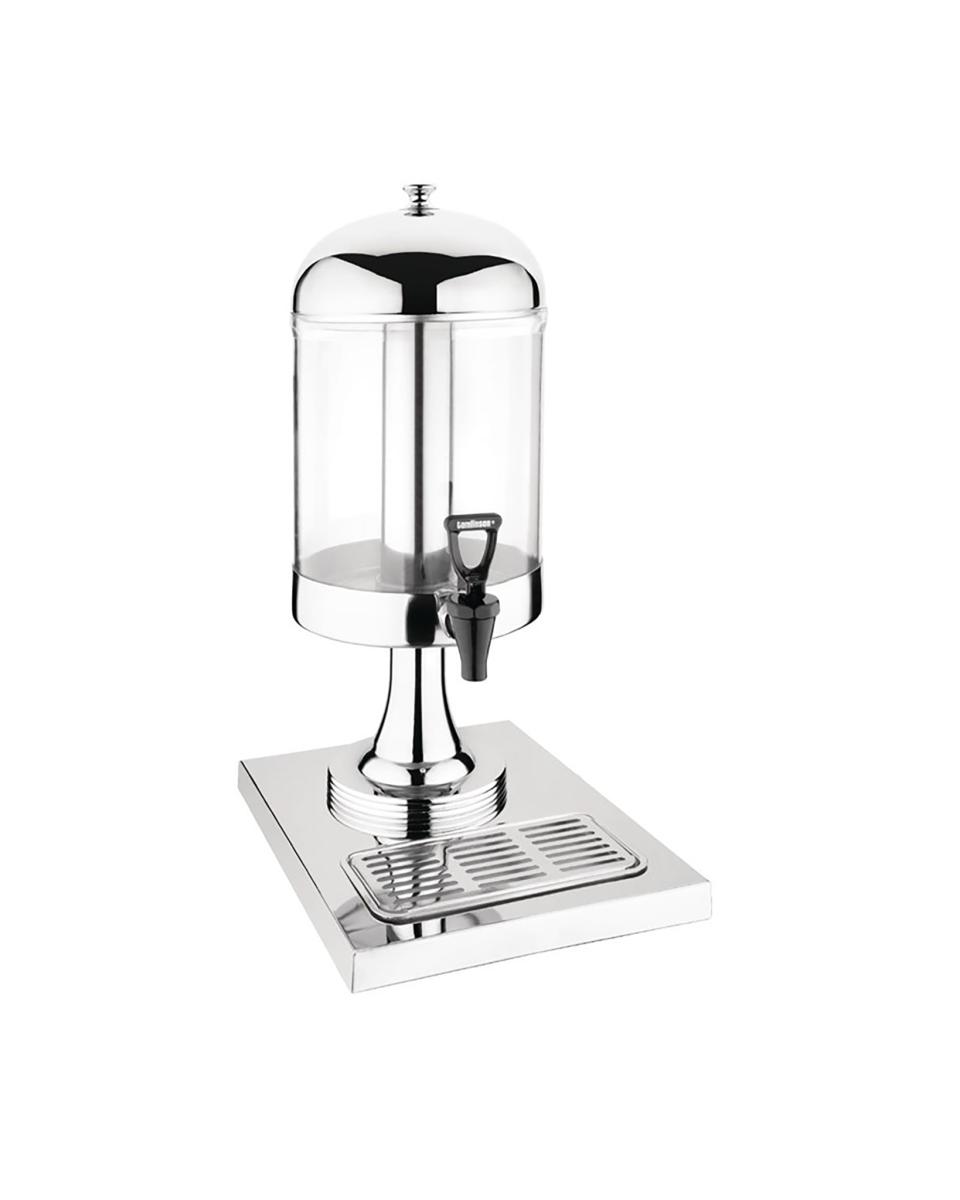 Drankdispenser - Enkel - 6.5 Liter - H 57 x 26.5 x 35.5 CM - Kunststof/RVS - Olympia - J183