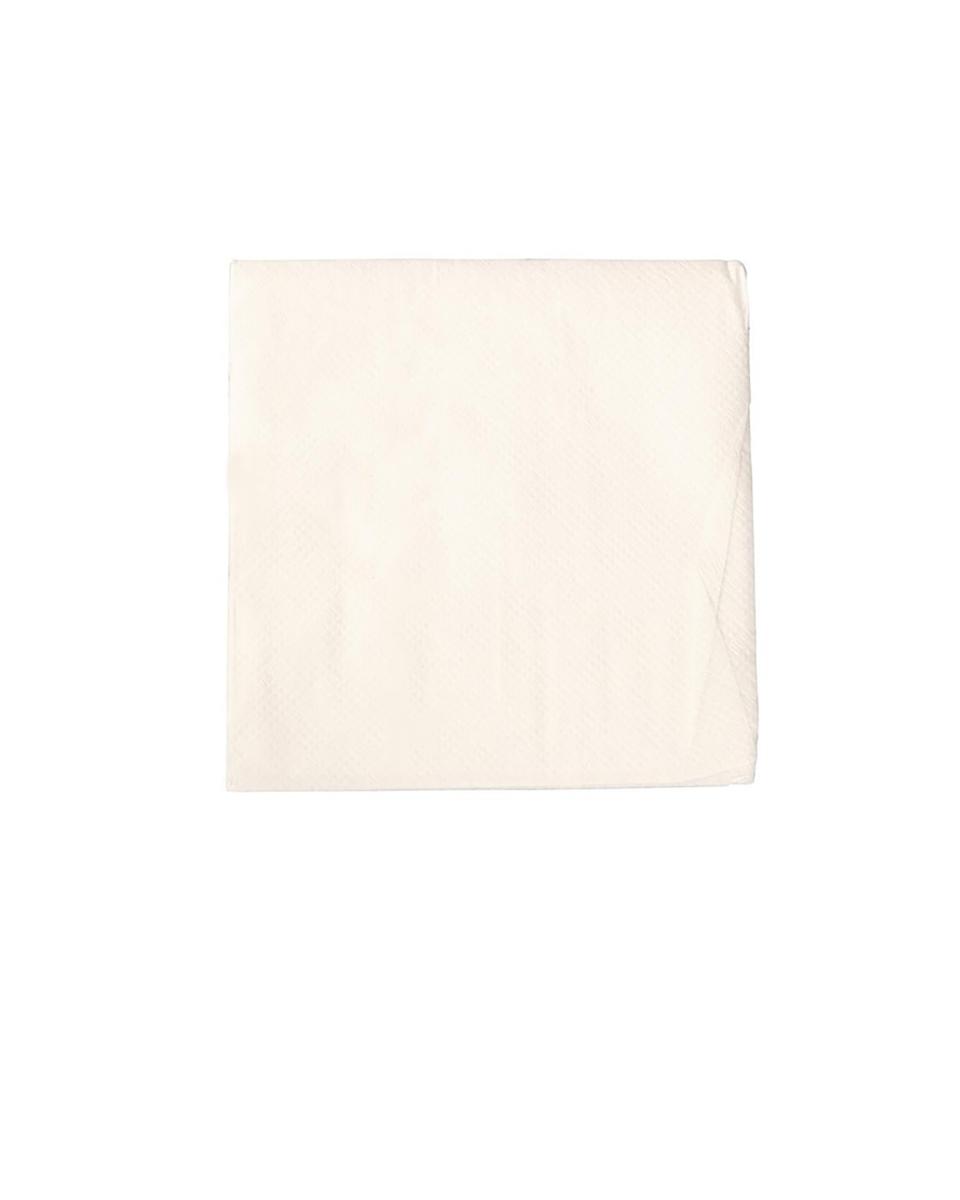 Cocktail servetten - 250 stuks - Wit - 25 x 25 CM - Papier - Fiesta - CM561