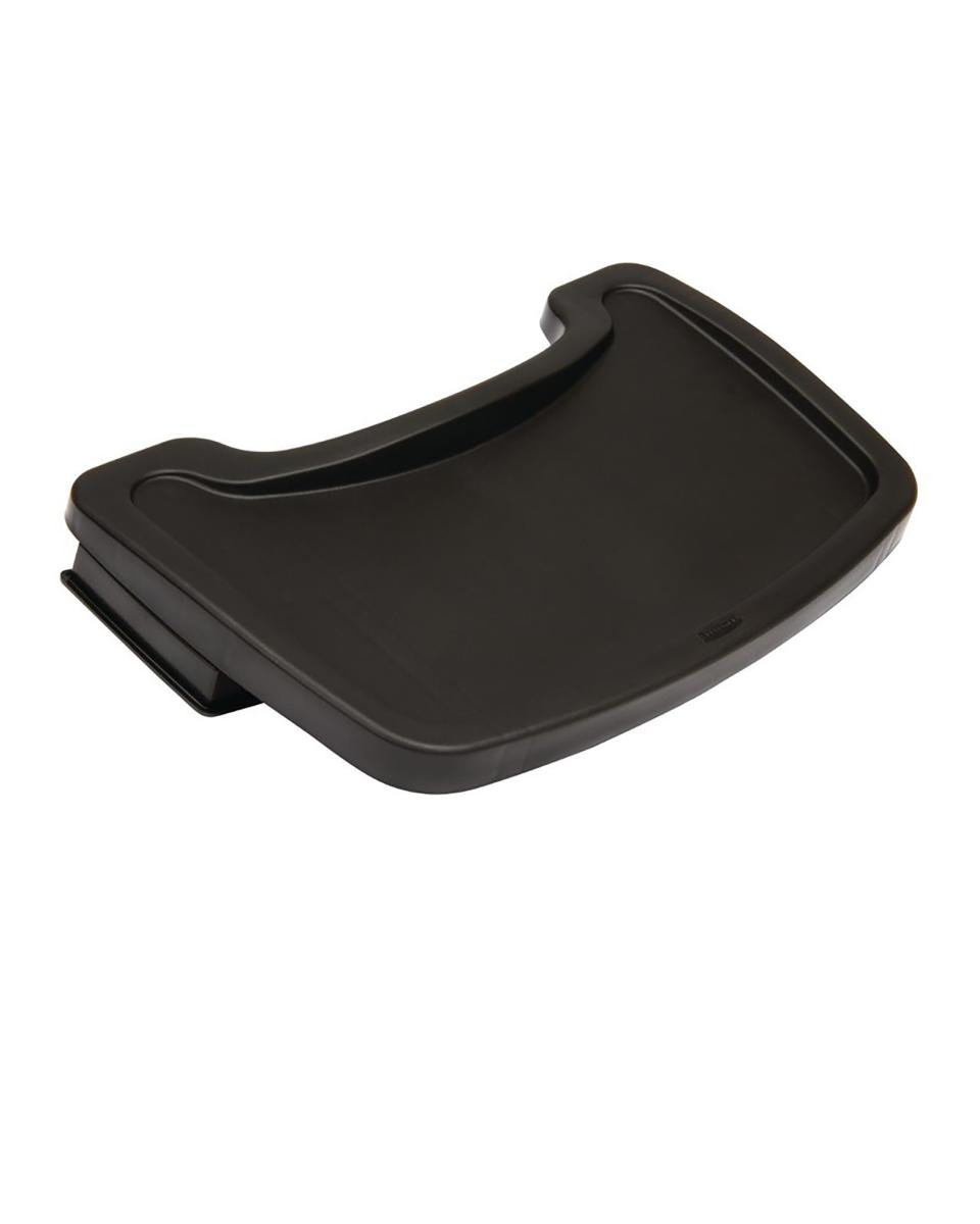 Blad kinderstoel - Zwart - H 8.3 x 4.7 x 2.9 CM - Kunststof - Rubbermaid - GG478