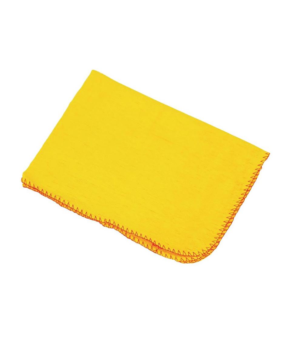 Stofdoek - 10 stuks - Geel - 50.8 x 40.6 CM - Katoen - Jantex - E943