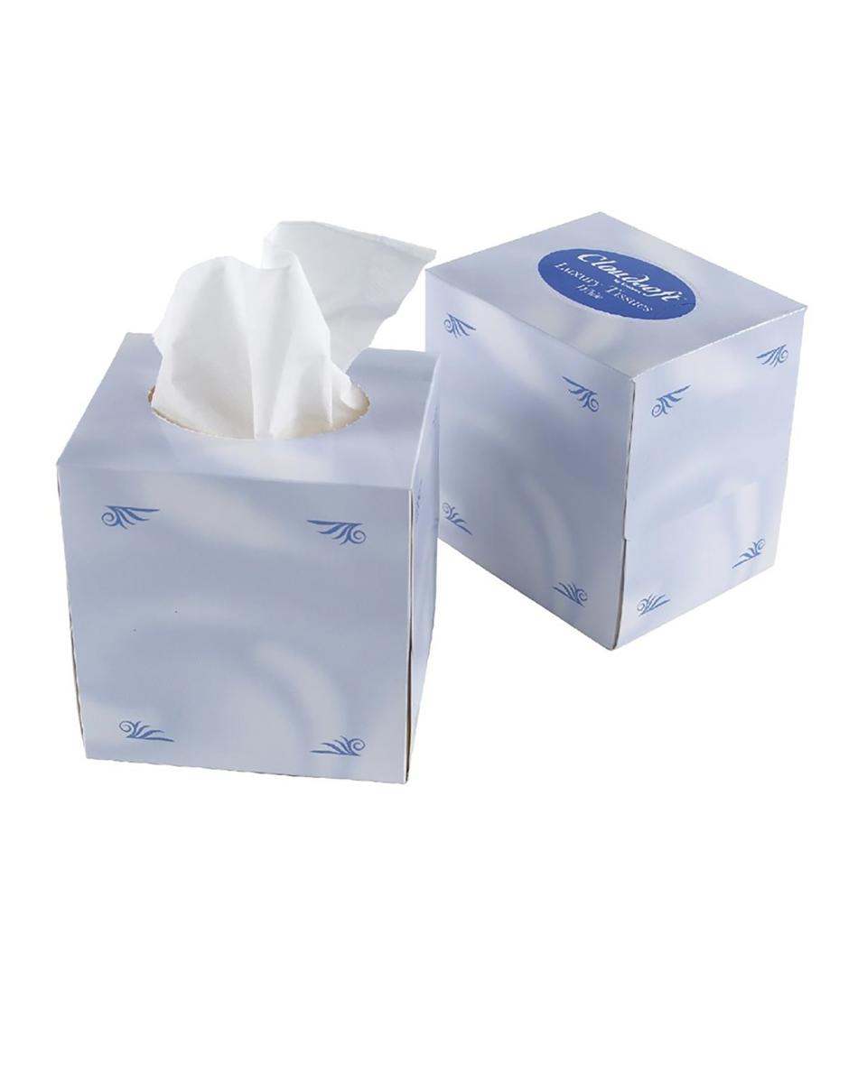 Tissuedoos - 24 stuks - H 12 x 12.4 x 9.4 CM - CF204