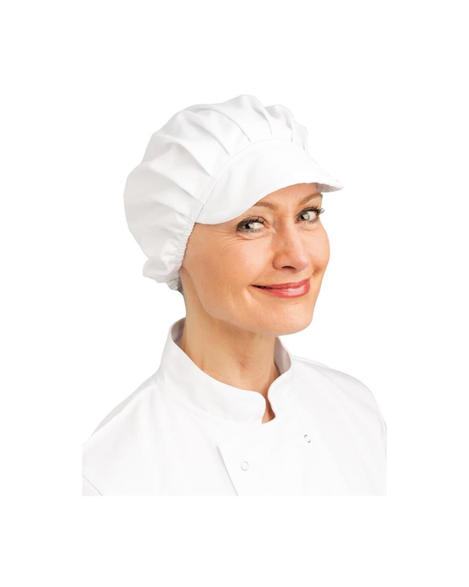Muts - Unisex - One Size - Wit - Polyester/Katoen - Whites Chefs Clothing - B255