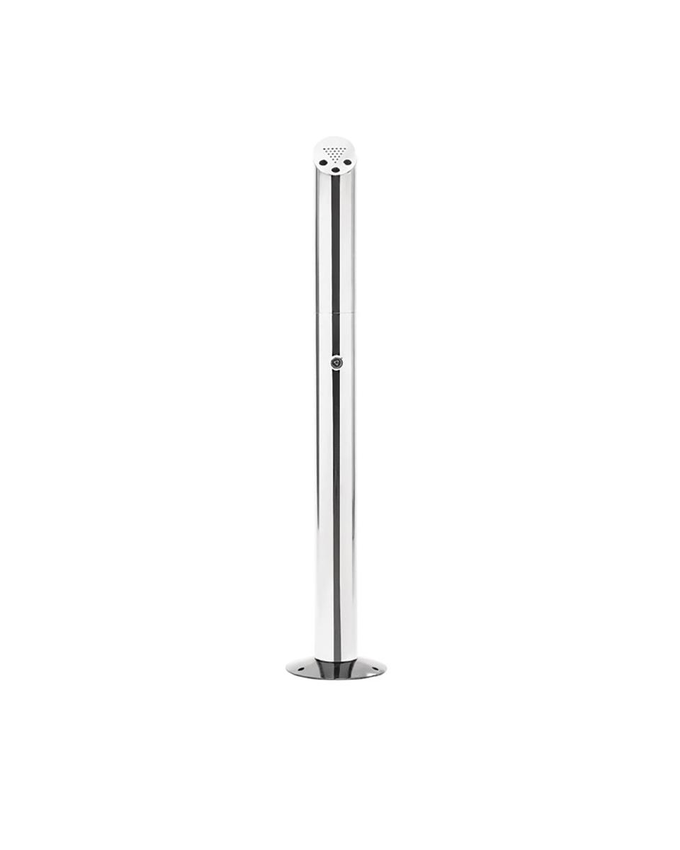 Peukenzuil - Ø 7.5 x H 92 CM - RVS - Bolero - CG045
