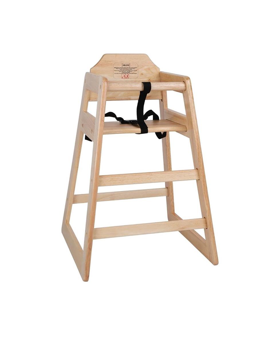Kinderstoel - Naturel - H 75 x 51 x 51 CM - Hout - Bolero - DL900
