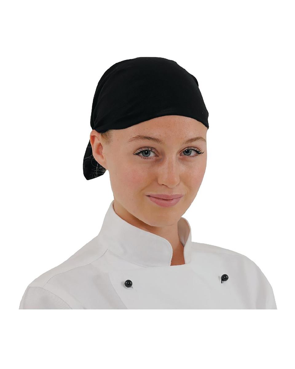 Hoofddoek - Unisex - One Size - Zwart - Polyester/Microvezel - Buff - A283