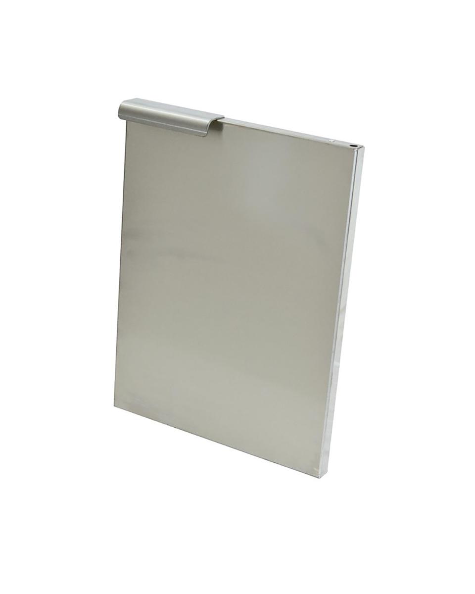 Deur onderstel - 650 Line - Rechts - H 40 x 35 x 2 CM - RVS - Gastro M - GN079