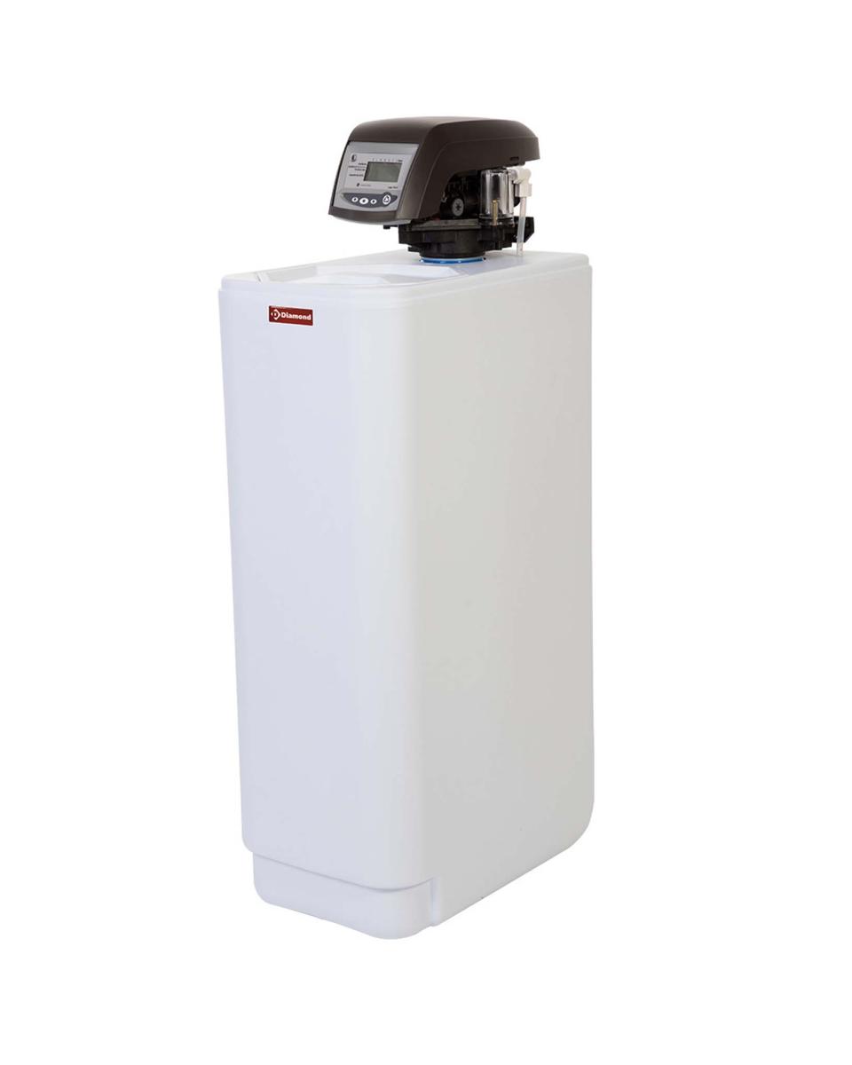 Waterontharder - 27 Liter - Chrono- en volumemeter - Monoblok - Diamond - ADD-27/DL