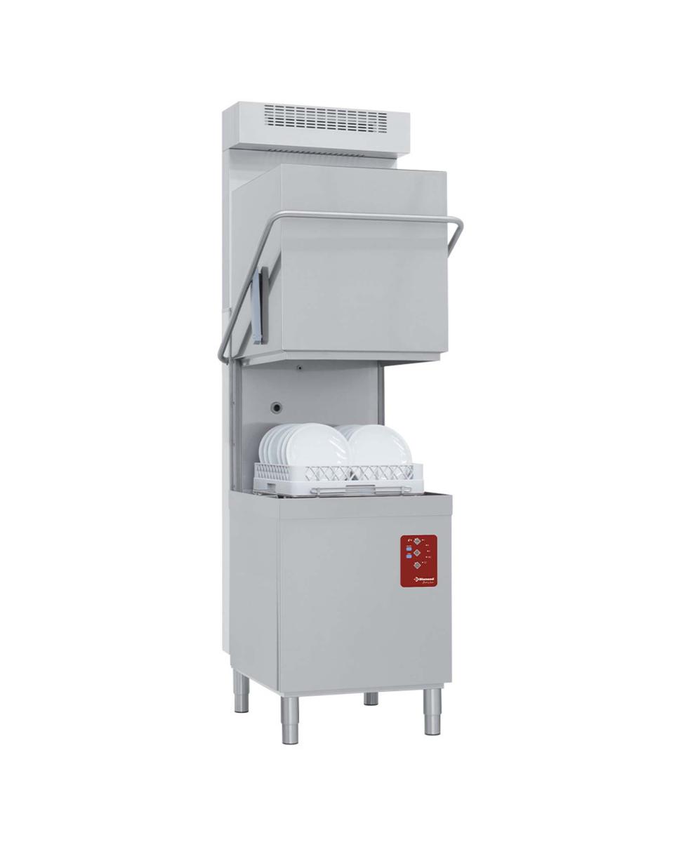 Kapmodel vaatwasser - Mand 50 x 50 CM - 400V - Break tank - Condensor damp-recovery-eenheid - Diamond - D26/6B-RC