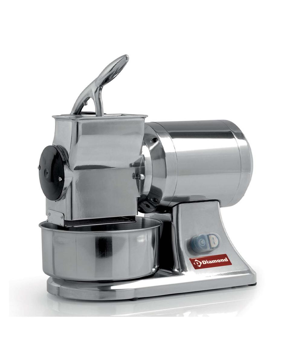 Parmesaanrasp - 90 KG/u - RVS - Diamond - GM-BG