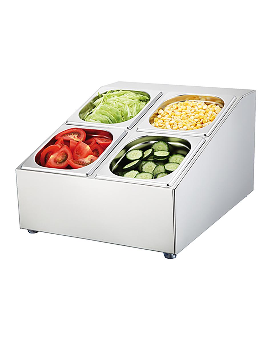 Garneerunit - H 23 x 34 x 42.5 CM - 3.8 KG - RVS - 861184
