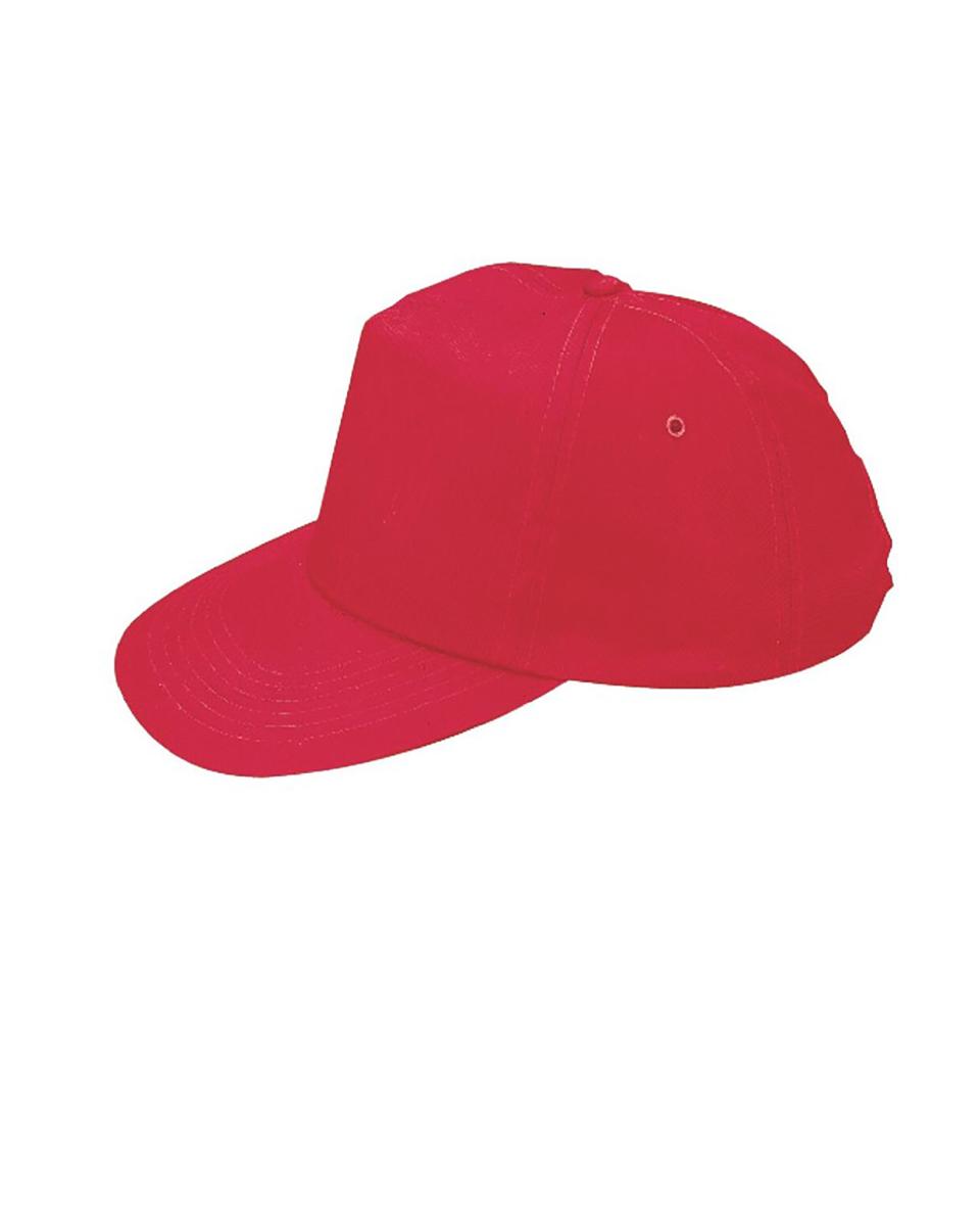 Baseball cap - Unisex - One Size - Rood - Polyester/Katoen - Whites Chefs Clothing - A217