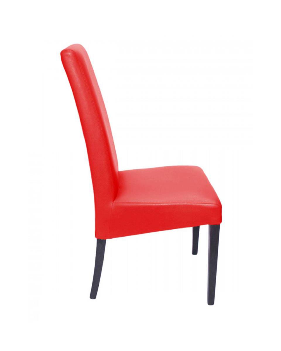 Horeca stoel - Tobago - Rood - Promoline