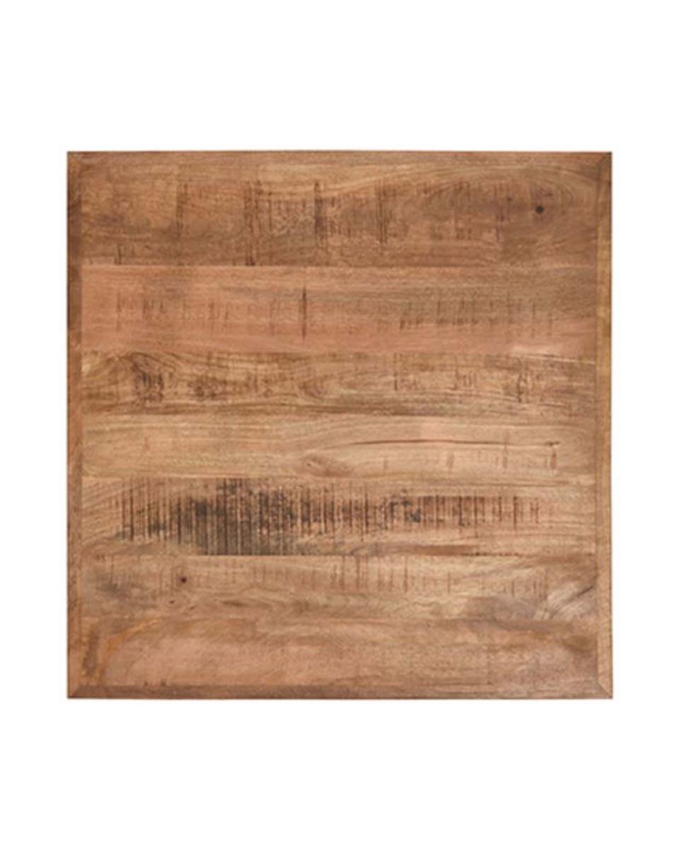 Tafelblad - Mango - 70 x 70 CM - Rough - Promoline