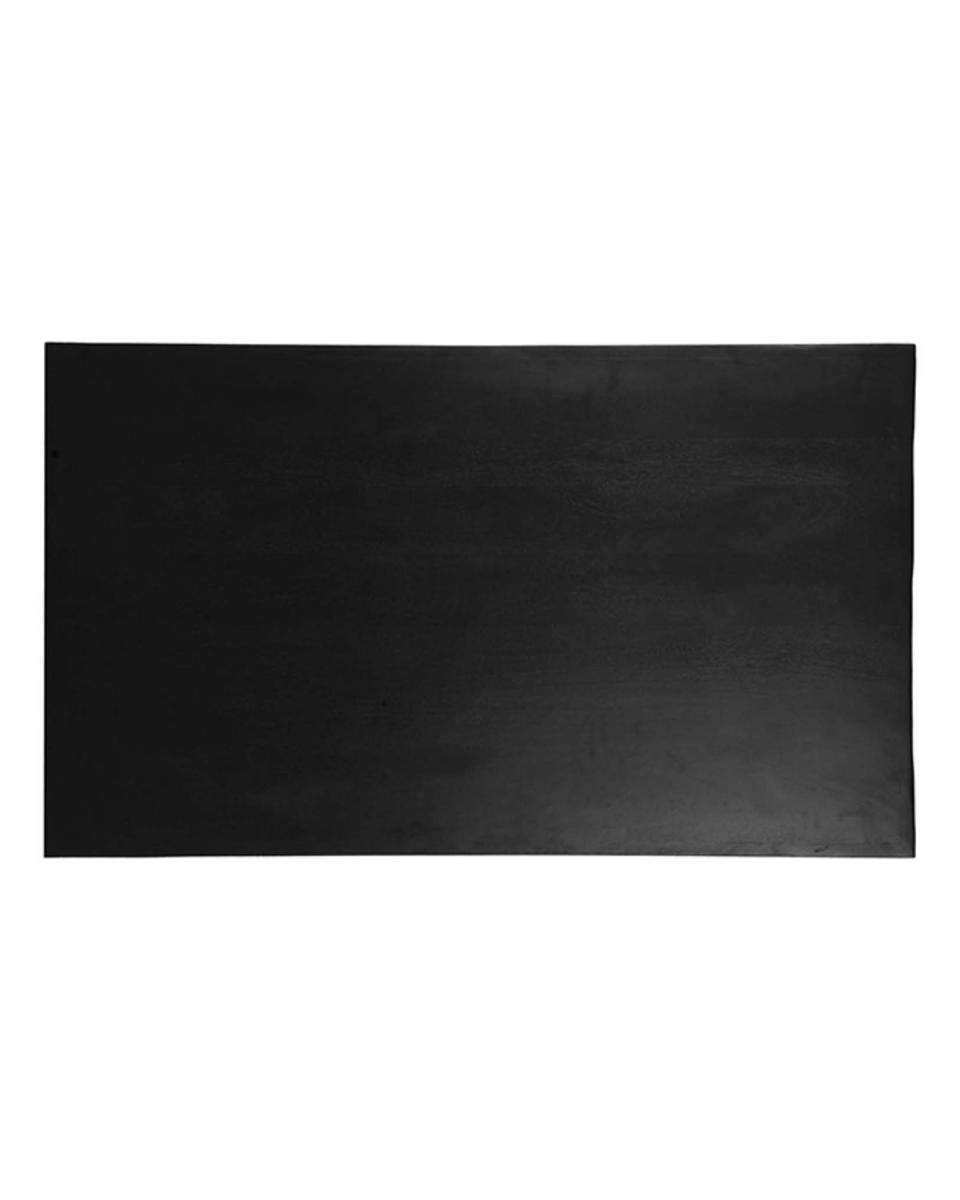 Tafelblad - Mango - 120 x 70 CM - Black - Promoline
