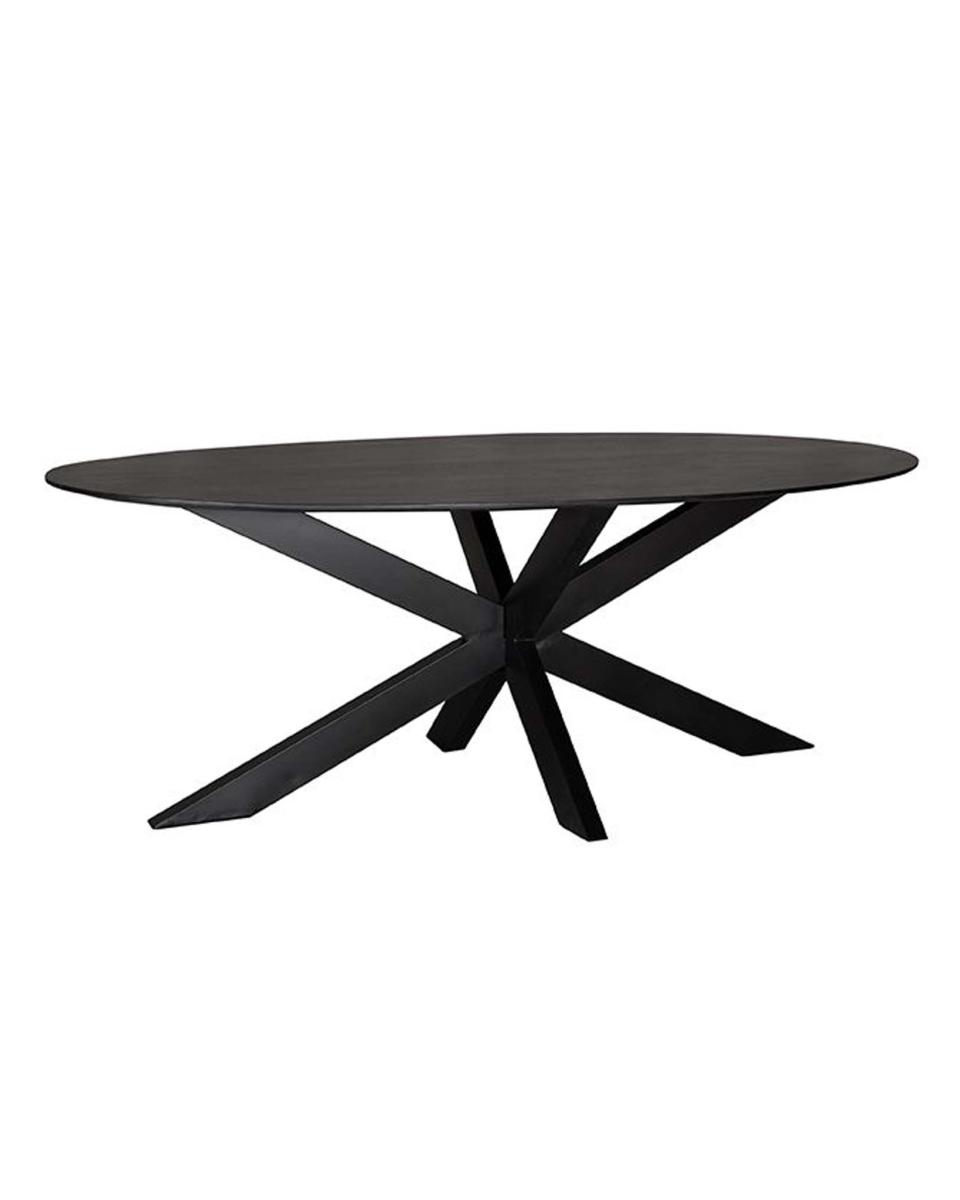 Stamtafel - Zorro - 210 x 100 CM - Black Mango - Promoline